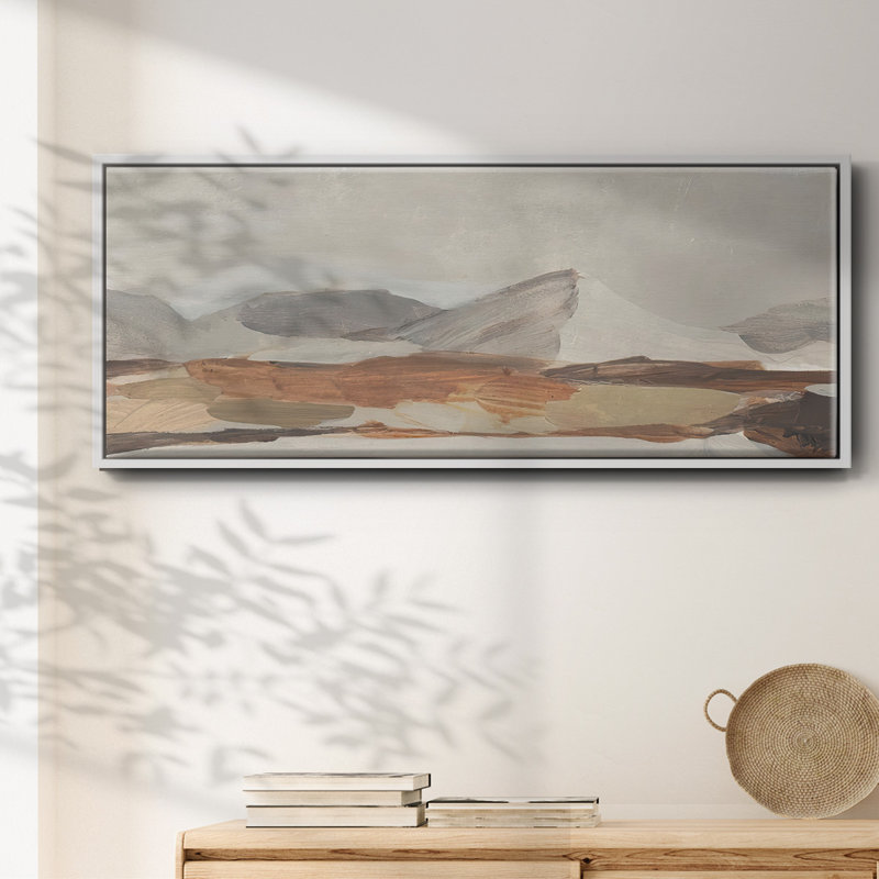 Dusky Mountain II- Framed Canvas
