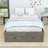 Wooden Platform Bed with 6 Drawers-212478043-212478044