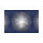 Silver Sunburst On Blue III by Abby Young - Print on Canvas-1578563949-1608454113