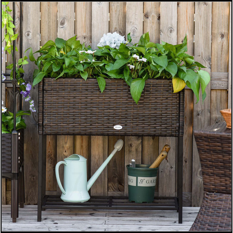 Lit de jardin surélevé Outsunny