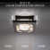 Enchante 1 - Light LED Semi Flush Mount