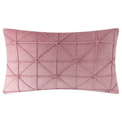 3D Flower Throw Pillow Handmade Velvet Throw Pillow Cover Decorative Geometric Accent Pillow Case Lumbar Cushion Cover