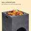 Rectangle Smokeless Fire Pit