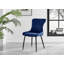 Illman Luxury Velvet Upholstered Dining Chair - Elegant Modern Deco Style-1400710049-1400710054