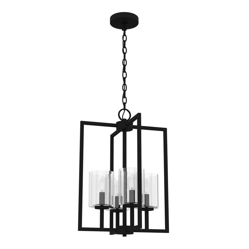 Kerrison 4 - Light Geometric Pendant, Natural Iron