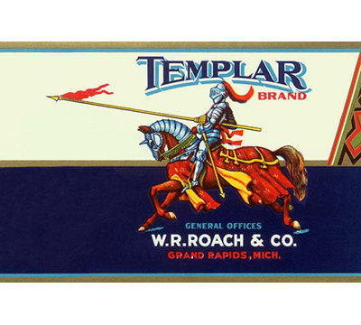 Templar Brand  Graphic Art Print
