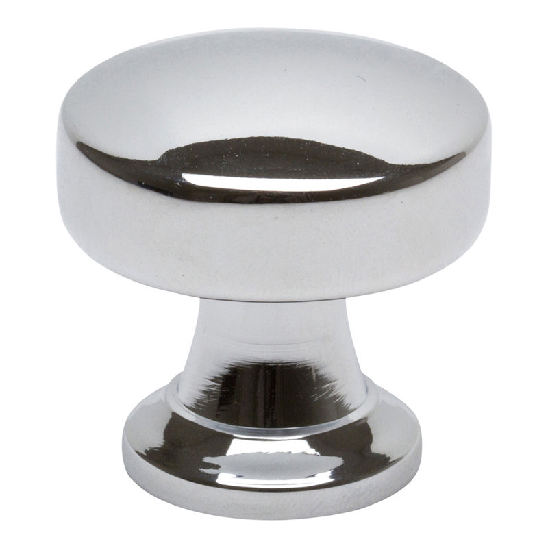 Browning 1 1/4" Diameter Round Knob, Polished Chrome