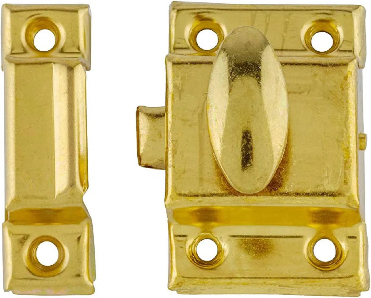 UNIQANTIQ HARDWARE SUPPLY Stamped Brass Latch with Catch - Wayfair Canada