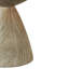 Tabouret de patio, couleur principale marbrée, table de bout décorative polyvalente, utilisation