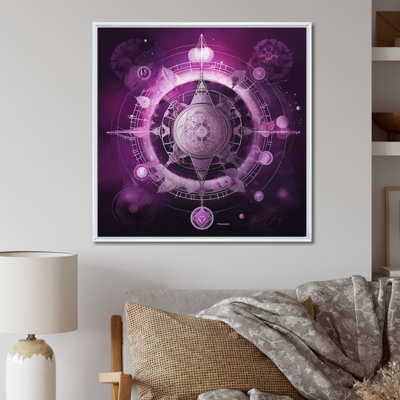 Mystique fuchia sacré Chakra portail I
