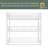 Twin XL Over Twin XL Over Twin XL Bunk Bed, Metal Triple Bunk Bed With Safety Guardrails, Heavy-Duty Bunk Bed With Noise-Reduced Design-834521803-834521812