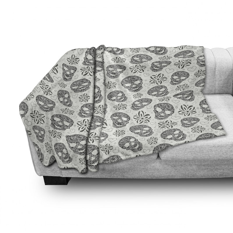 Hand Woven Throw Blanket, 50" W x 70" L