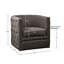 Stylish Taupe Swivel Chair - Solid Wood Construction, Comfortable Footrest With Massage And Heating Dual Function, Base, Relaxing Experience-123451800