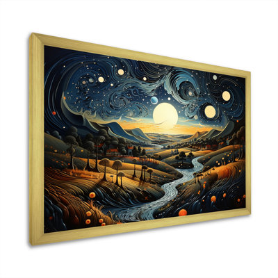 " Countryside Starry Countryside Night II "