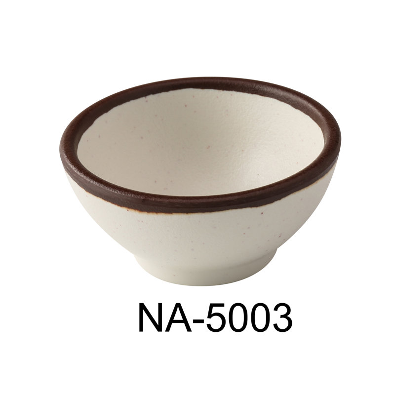 Nature Art Dining Bowl, White