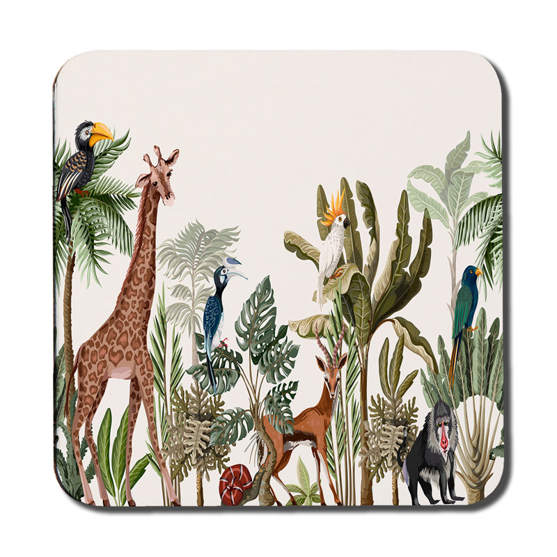 Square 6 Piece Coaster Set