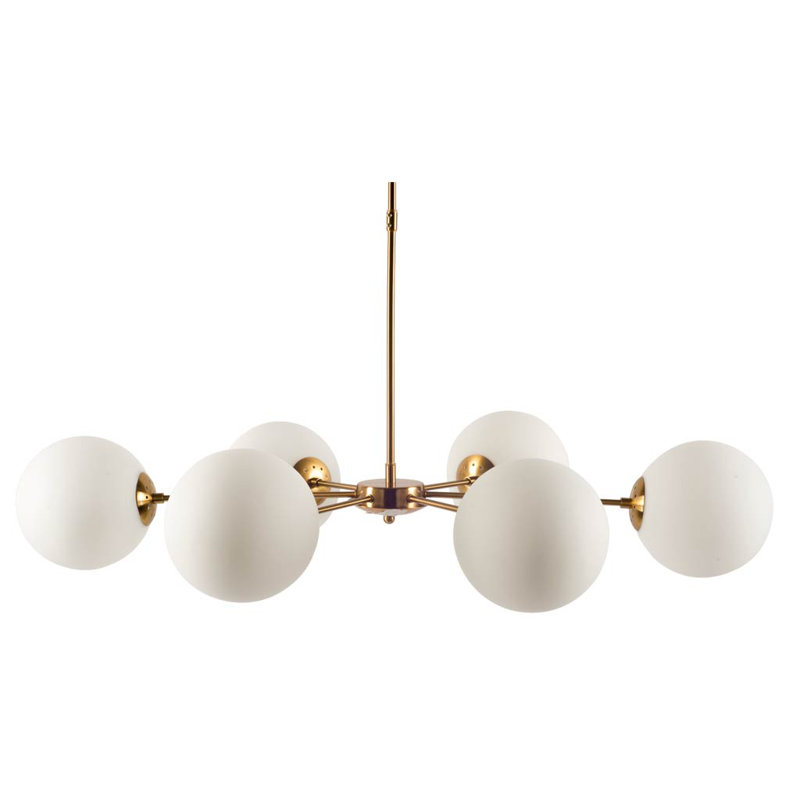 Lustre sphérique spoutnik à 6 lumières Karla