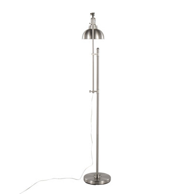 Lampe sur pied en nickel