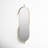Elmire Metal Flat Wall Mirror