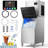 Commercial Ice Maker 500LBS/24H with 350LBS Storage & Touch Screen
