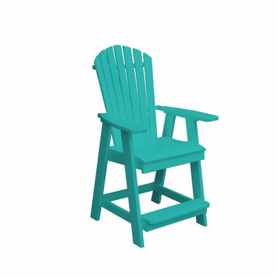  Sunburst Poly Composite Counter Chair, Aruba