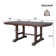 Table de salle à manger extensible 78 po, table de cuisine en bois de ferme avec rallonge amovible, grande table pour 4 à 8 personnes