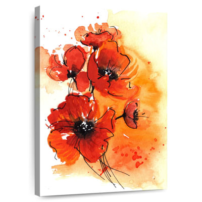 Harnek Orange Poppies