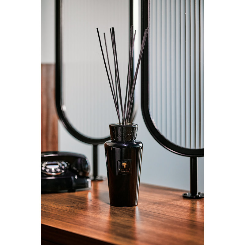 Diffuser 500ml, Black, Leather/Sequoia/Amber