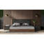 Ensemble de chambre à coucher 4 pièces Rado - Modern Walnut & Volcanic Slate-932531564