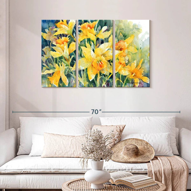 Harnek Daffodil Party, 28" H x 45" W