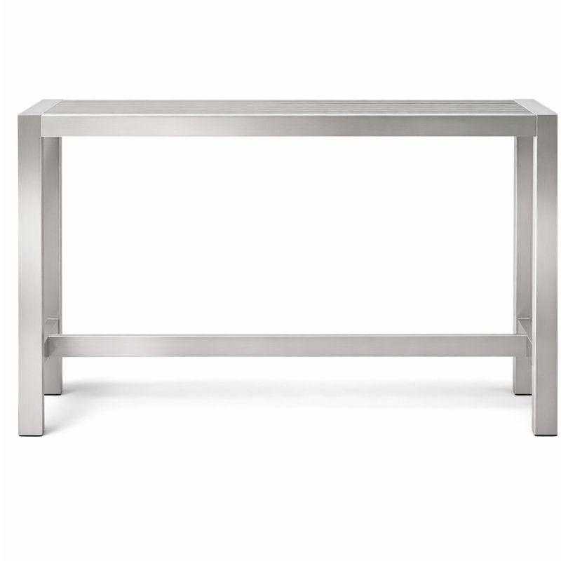 Betty Pub Table, Gray/Silver