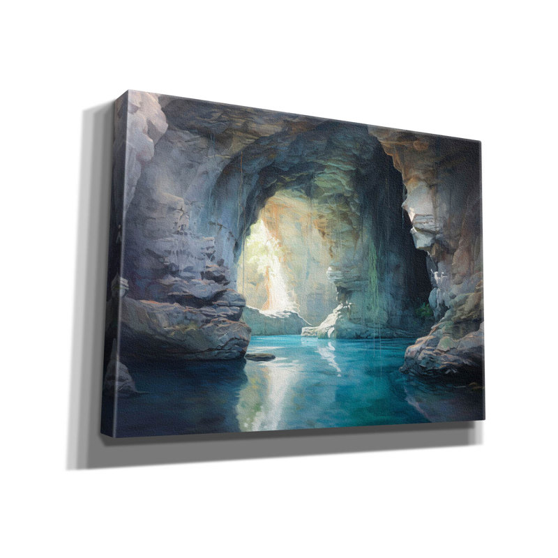 Toile épique Graffiti «Cove 2» par r3darch0n, 54 po x 40 po, H 12 po x l 16 po x P 0,75 po