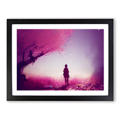 XH1022-6332X Mysterious Cherry Blossom Trees Vol.1 - Single Picture Frame Print