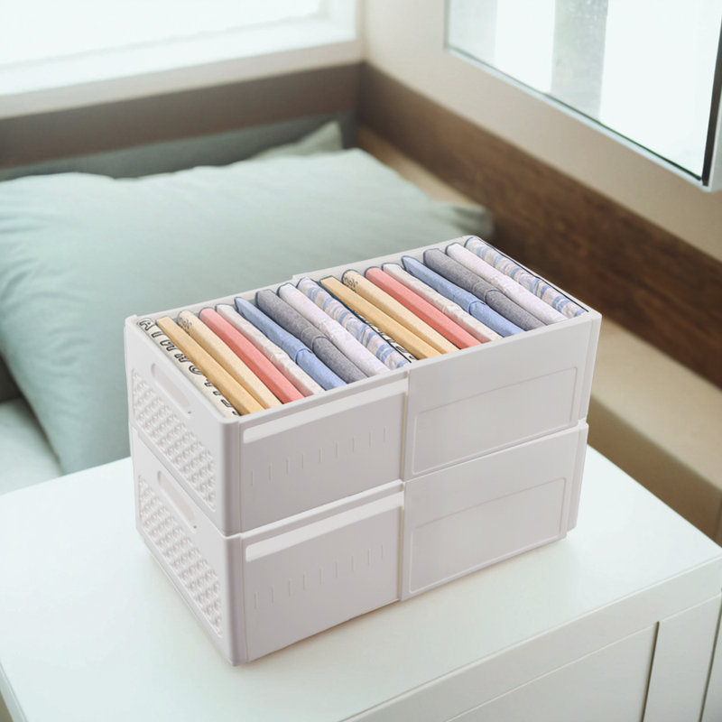 Rebrilliant Baumeister Plastic Decorative Bin