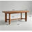63" Solid Wood Executive Office Desk, Walnut