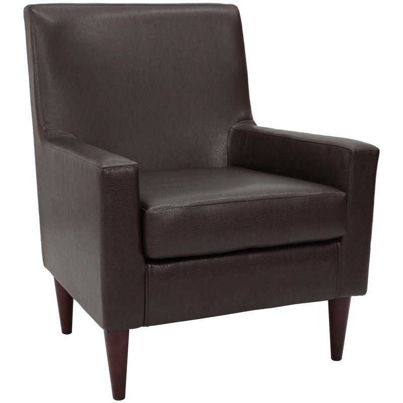 Fauteuil large Donham, Noyer