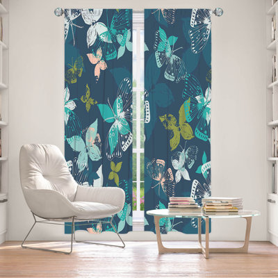 Evangaline Room Darkening Curtain Pair