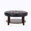 Table basse ronde en polyuréthane