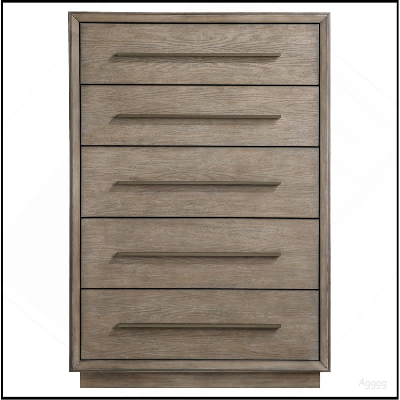 Commode de chambre 5 tiroirs Prescott