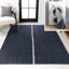 Tapis bleu marine / gris Amdrew-1148217703