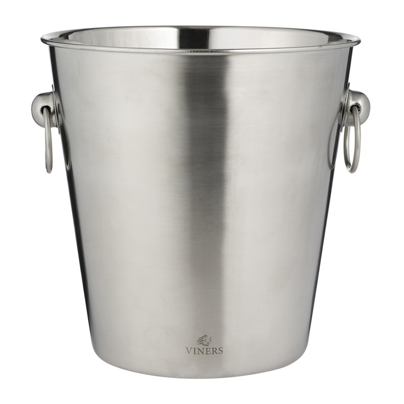 Barware Champagne Bucket 4L, Silver
