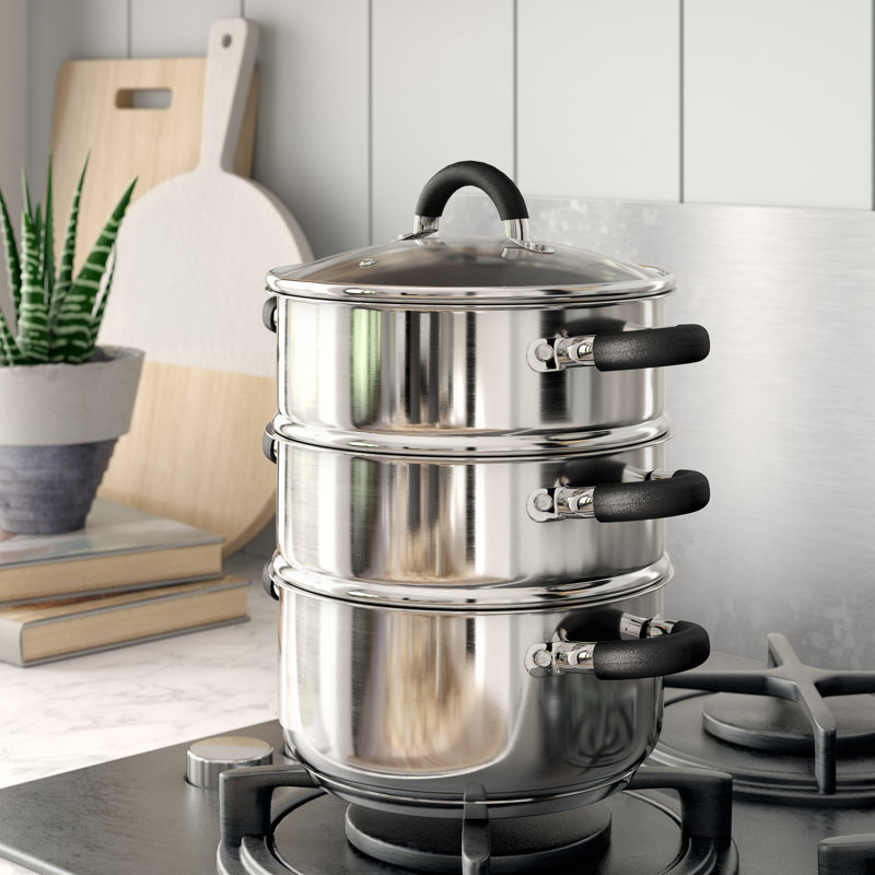 Tower Essential Stainless Steel Steamer Basket Diameter