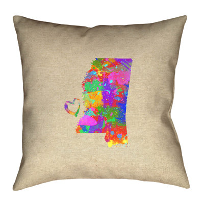 Coussin Katelyn Smith Mississippi Love