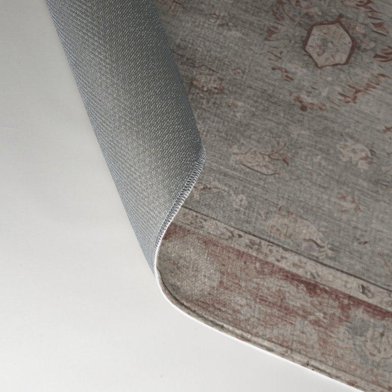 Tapis gris intérieur et extérieur surteint, Rectangle 9 pi x 12 pi