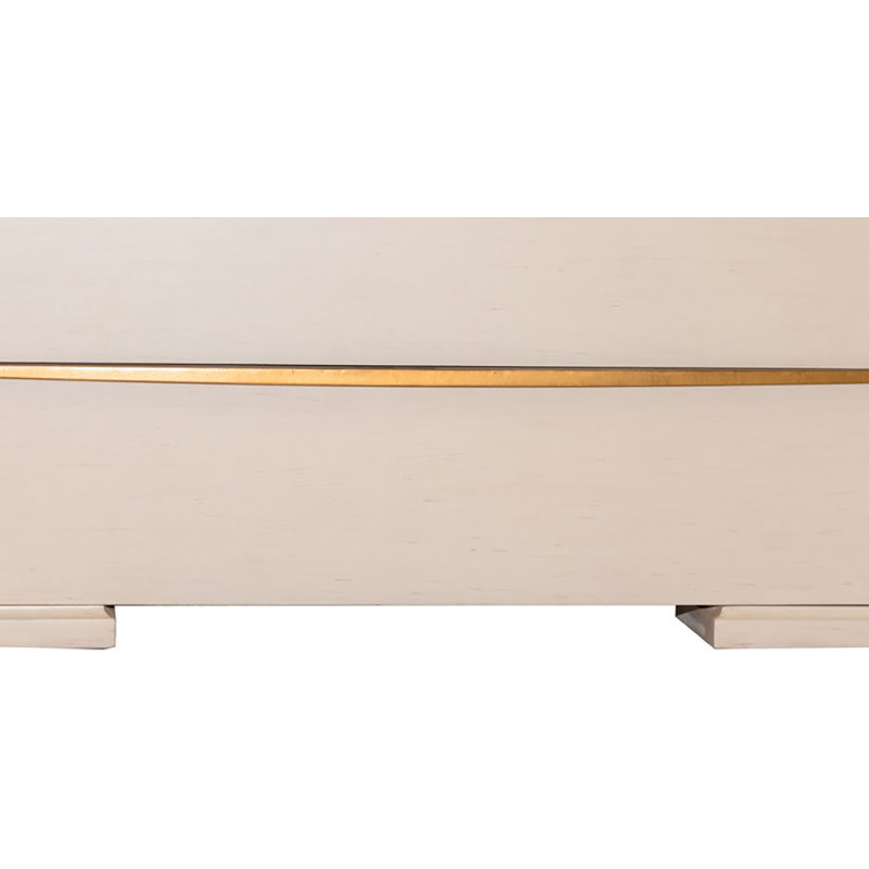 Milano 6-Drawers Cabinet In Antique White, Antique White/STURDY