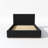 Full Size Platform Bed Frame Boucle Upholstered Headboard And Wooden Slats Support,No Box Spring Needed-31201445-31201440