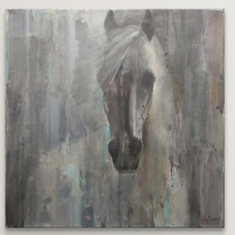 «Braylock Shadow», Albena Hristova, reproduction d'art, H 20 po x l 20 po x P 1,5 po, Toile tendue, Sans cadre
