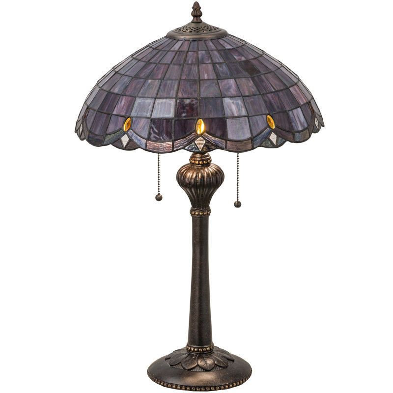Table Lamp, Plum/raspberry