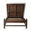 Chaise longue d'extérieur en teck Vaterra