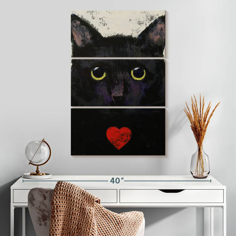 Brampt Love Cat, H 32 po x l 20 po